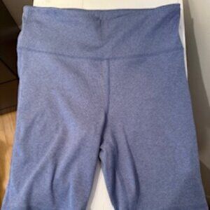 Gapbody Light Blue Ribbed Bike Short